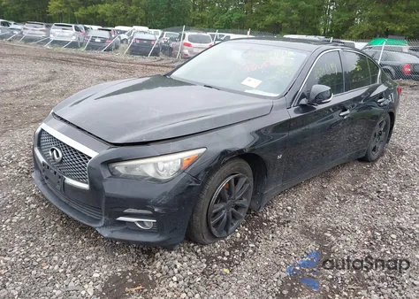 2014 Infiniti Q50 Premium из США, поврежденный, VIN JN1BV7AP8EM675063